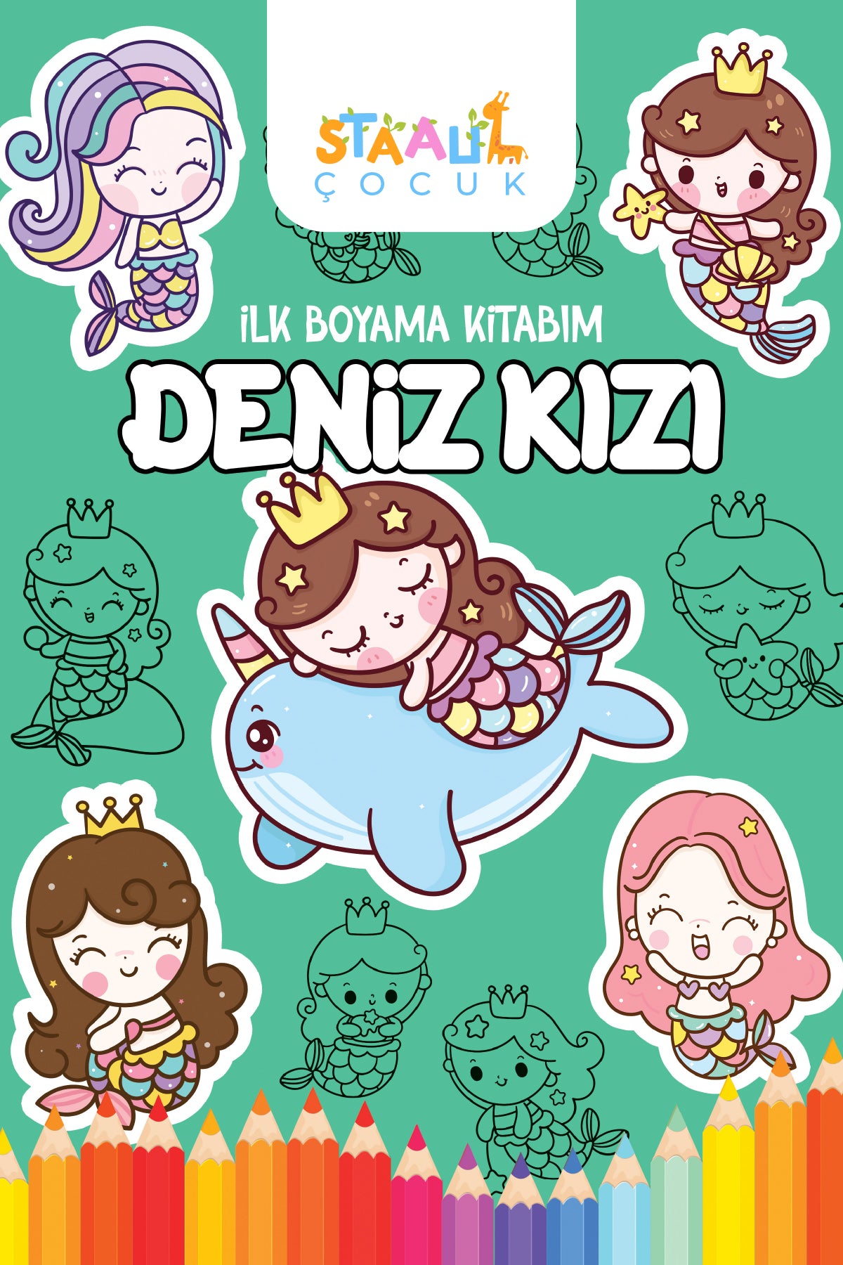 Ilk Boyama Kitabım Serisi - 10 Kitap (BÜYÜK RESİMLİ BOYAMA KİTABI)