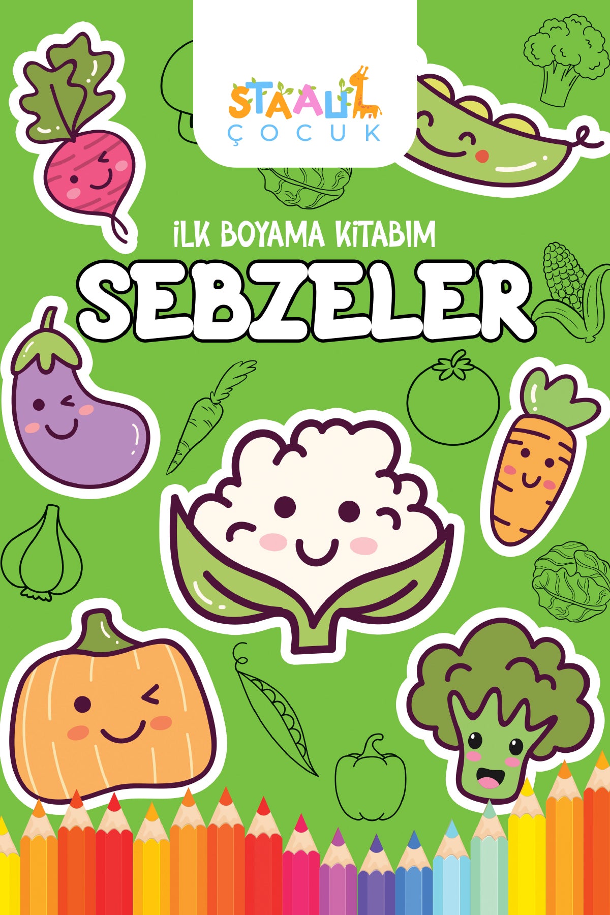 Ilk Boyama Kitabım Serisi - 10 Kitap (BÜYÜK RESİMLİ BOYAMA KİTABI)