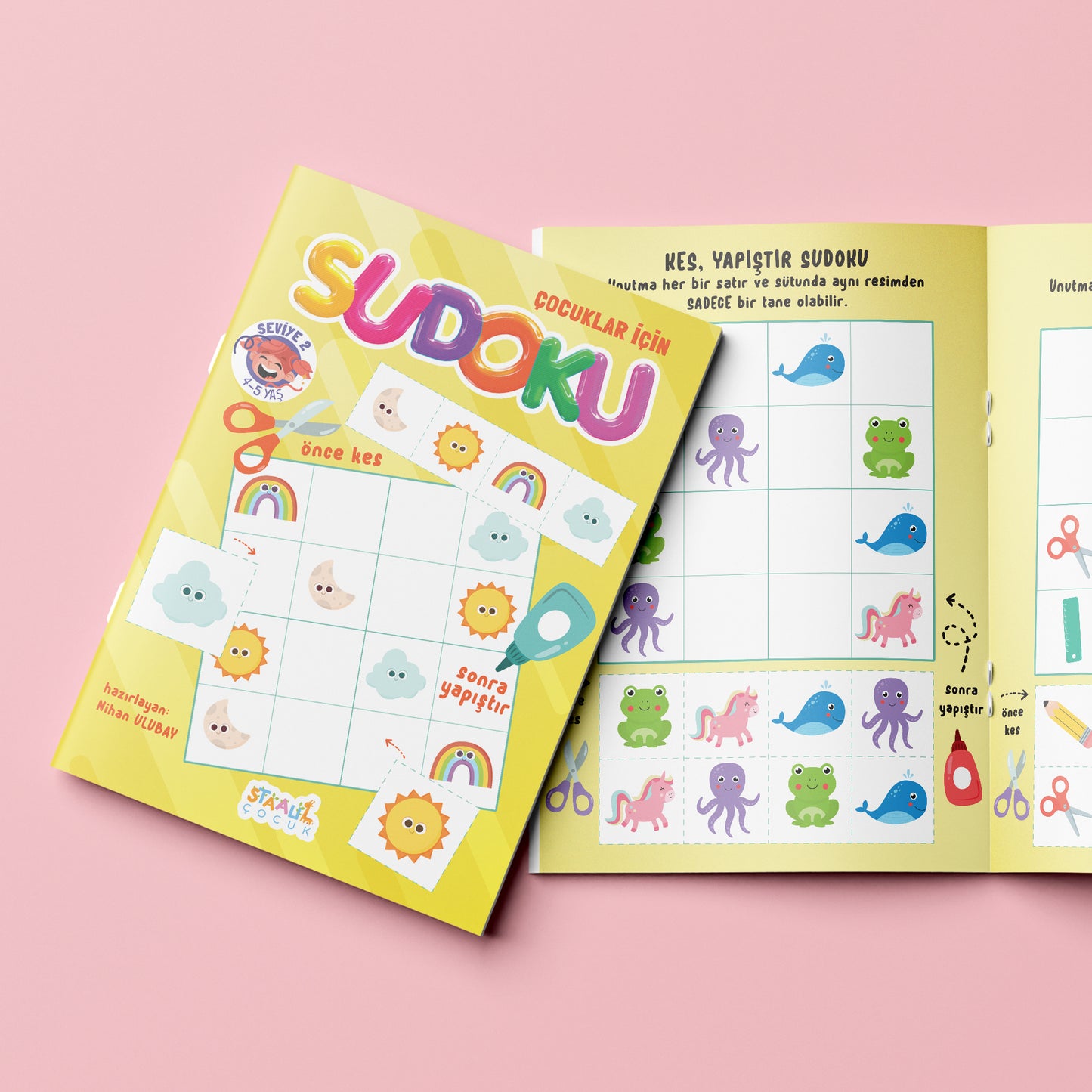 Çocuklar Için Sudoku - Seviye 2 (4-5 YAŞ)