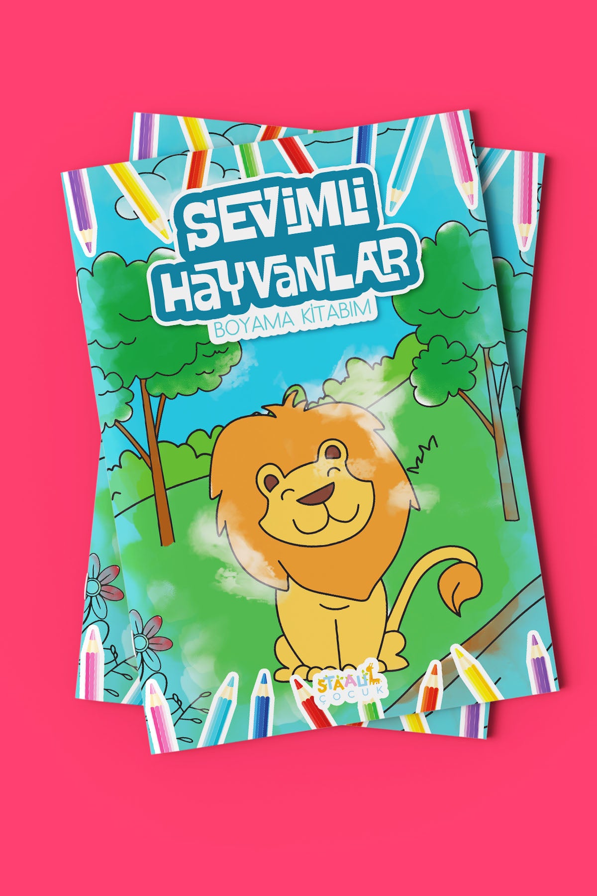 Sevimli Hayvanlar Boyama Kitabım
