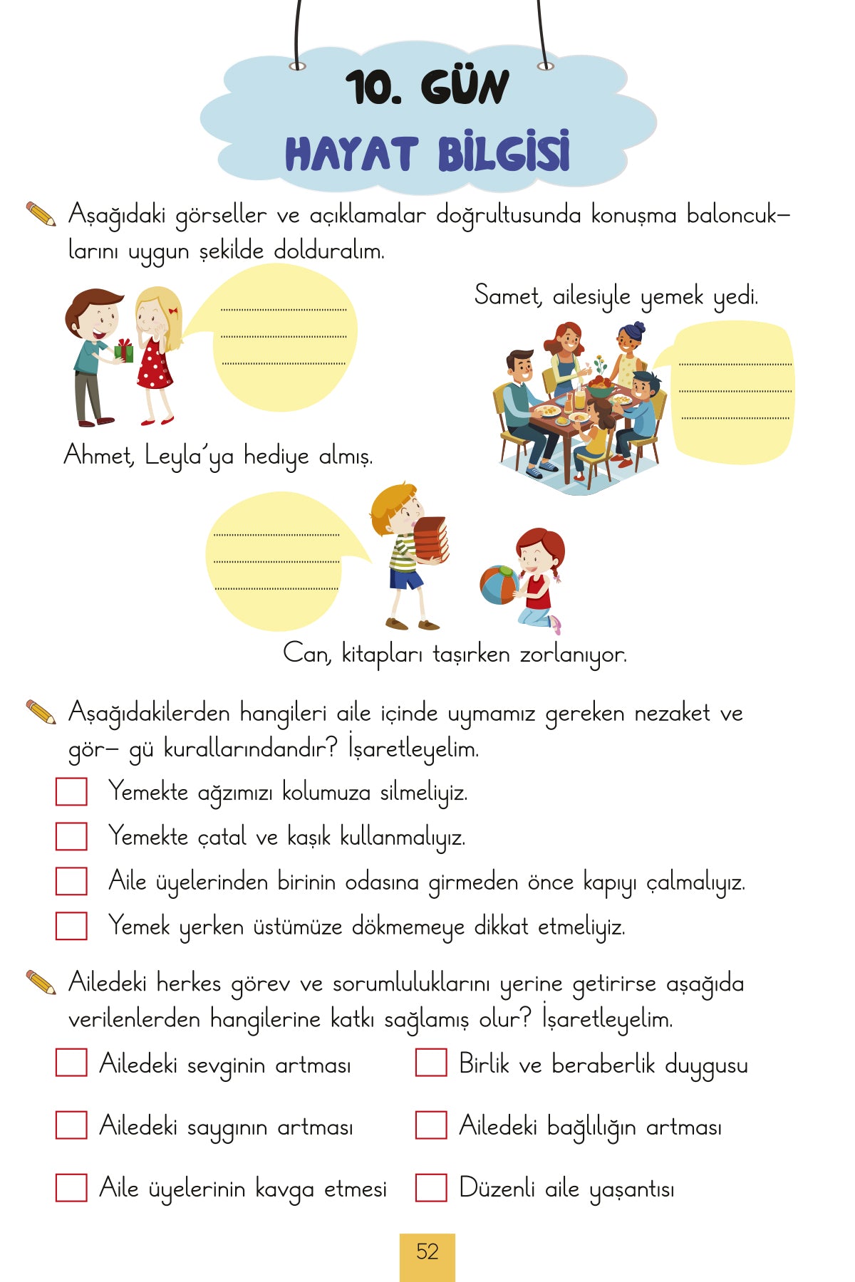 İlkokul 1. Sınıf Kaynak Kitapları Serisi / 1. Sınıf Yarıyıl Tatil Kitabı (Yeni Müfredat)
