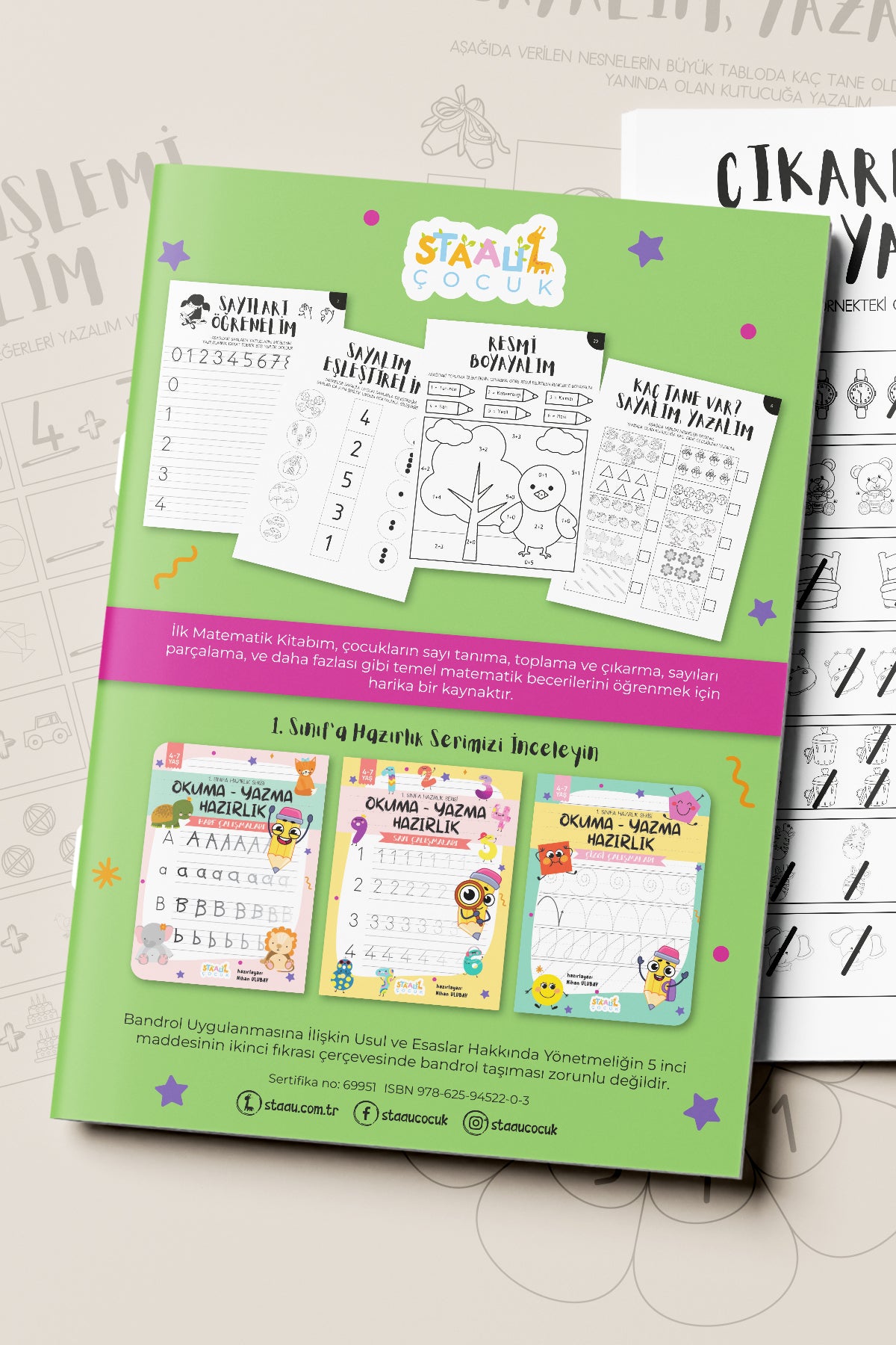 İlk Matematik Kitabım (6-8 yaş Aktivite Kitabı)