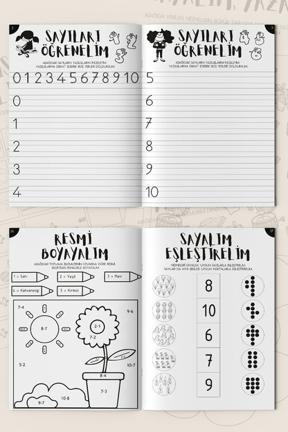 İlk Matematik Kitabım (6-8 yaş Aktivite Kitabı)