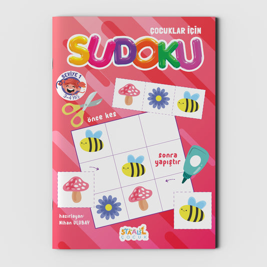 Çocuklar Için Sudoku - Seviye 1 (3-4 Yaş)