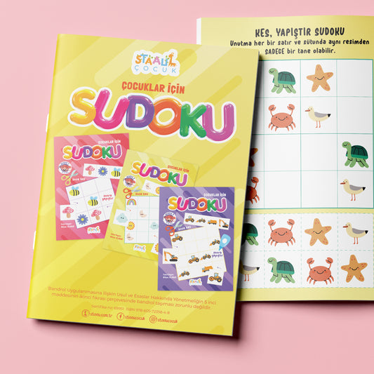 Çocuklar Için Sudoku - Seviye 2 (4-5 YAŞ)