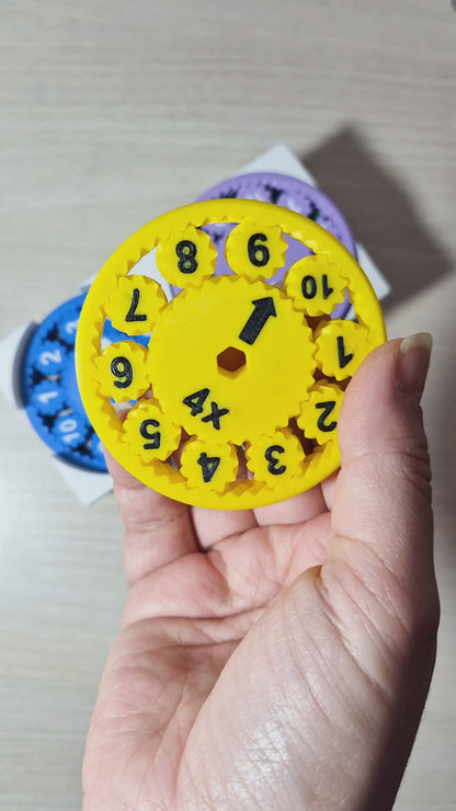 Çarpım Tablosu Çarkı | İlkokul Matematik Eğitici Oyuncak
