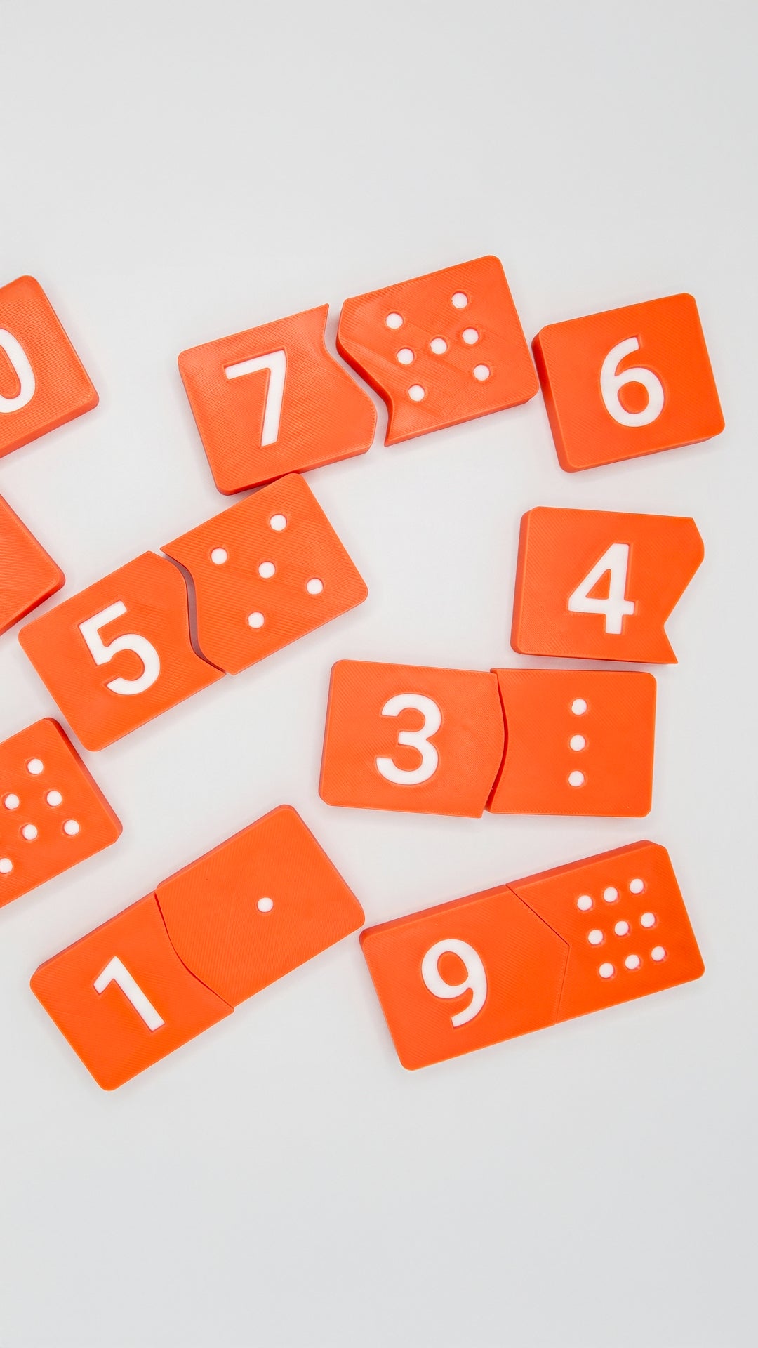 Sayı Eşleştirme Puzzle 0-9 | Okul Öncesi Matematik Eğitici Oyuncak