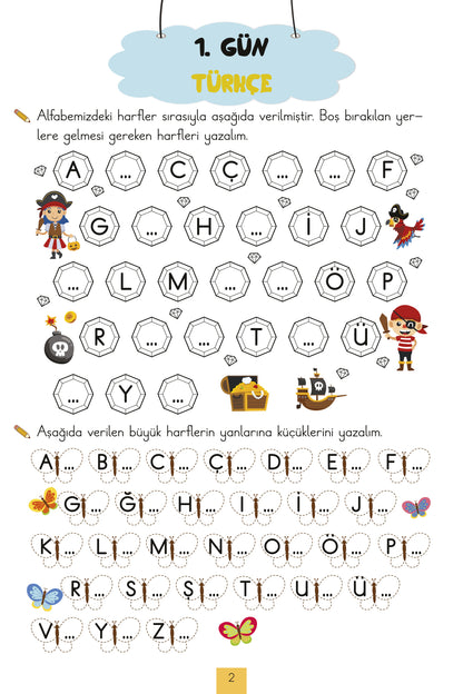 İlkokul 1. Sınıf Kaynak Kitapları Serisi / 1. Sınıf Yarıyıl Tatil Kitabı (Yeni Müfredat)