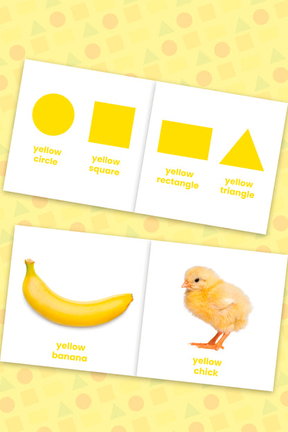My First Book of Colors and Shapes - Minikler için Renkler ve Şekiller - İlk Kitabım (İngilizce)